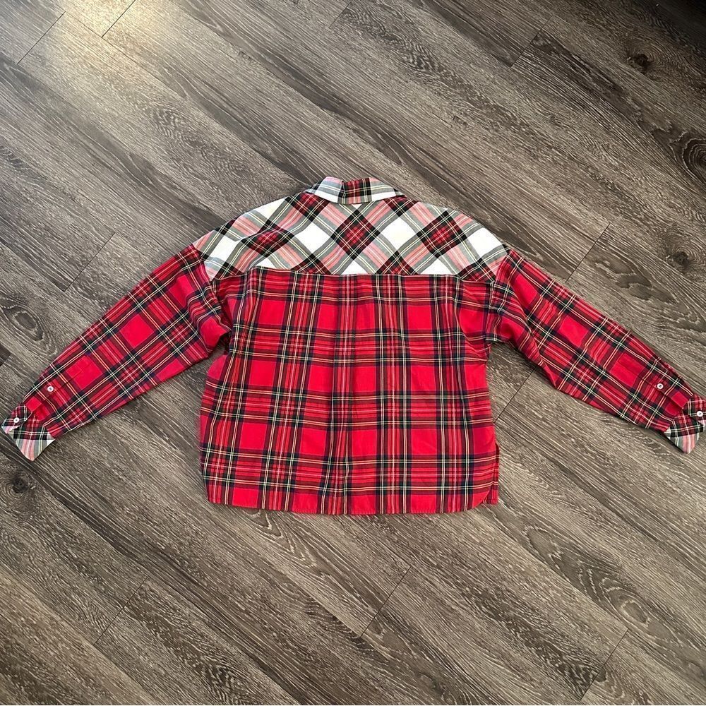 WEEKEND MAX MARA Juglas tartan cotton shirt - Picture 7 of 7